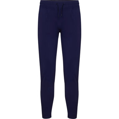 Женские брюки из эластичной ткани, цвет синий - PA11700155- Фото №1