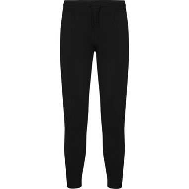 Женские брюки из эластичной ткани, цвет черный - PA11700302- Фото №1