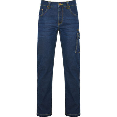 Джинсовые брюки с карманами, цвет синий - PA840254143- Фото №1