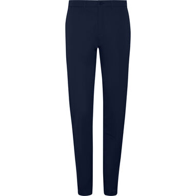 Женские длинные брюки, цвет синий - PA91465455- Фото №1
