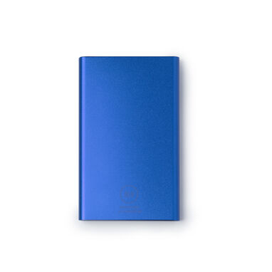 Power Bank із переробленого алюмінію, колір синій - PB1281S105- Фото №1