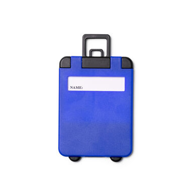 Бирка для чемодана в виде тележки, цвет синий - TA8204S105- Фото №1
