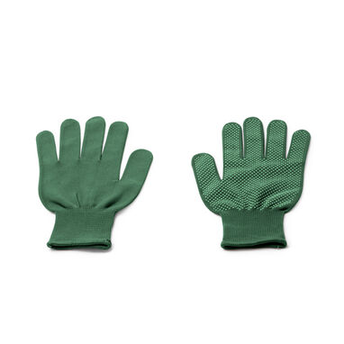 Многофункциональные перчатки из удобного и эластичного нейлона, цвет зеленый - TO1388S1226- Фото №1