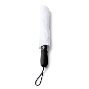 Складна парасолька з автоматичним відкриванням, колір білий - UM5605S101- Фото №1