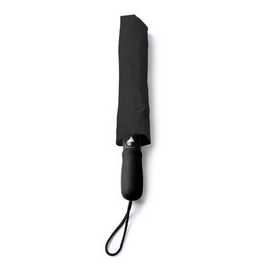 Складна парасолька з автоматичним відкриванням, колір чорний - UM5605S102- Фото №1