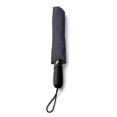 Складной зонт с автоматическим открыванием, цвет свинцовый - UM5605S146- Фото №1