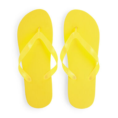 Пляжные шлепанцы, цвет желтый - ZS8150Z2403P1- Фото №1