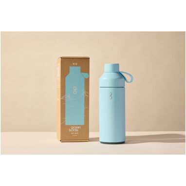 Пляшка для води Big Ocean Bottle 1000 мл з вакуумною ізоляцією, колір блакитний - 10075352- Фото №2