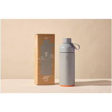 Пляшка для води Big Ocean Bottle 1000 мл з вакуумною ізоляцією, колір сірий - 10075391- Фото №2