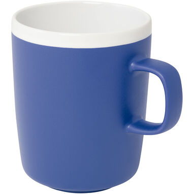 Керамічна чашка Lilio 310 мл, колір синій - 10077353- Фото №1
