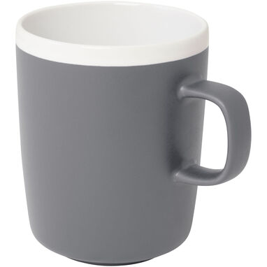 Керамічна чашка Lilio 310 мл, колір сірий - 10077382- Фото №1