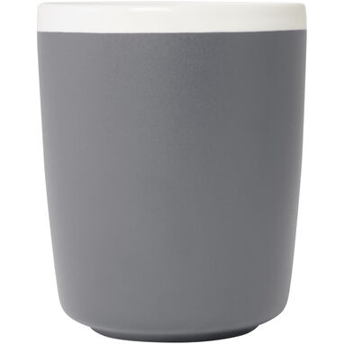 Керамічна чашка Lilio 310 мл, колір сірий - 10077382- Фото №2