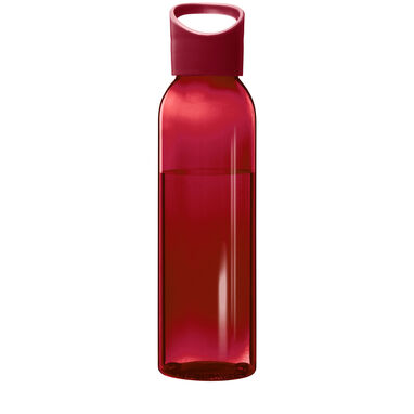 Пляшка Sky із переробленого пластику об'ємом 650 мл, колір червоний - 10077721- Фото №3