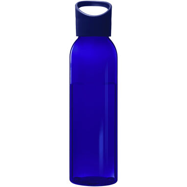Пляшка Sky із переробленого пластику об'ємом 650 мл, колір синій - 10077752- Фото №3