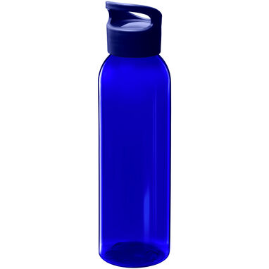 Пляшка Sky із переробленого пластику об'ємом 650 мл, колір синій - 10077752- Фото №4