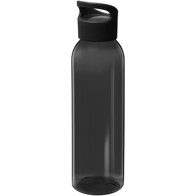 Пляшка Sky із переробленого пластику об'ємом 650 мл, колір чорний - 10077790- Фото №4