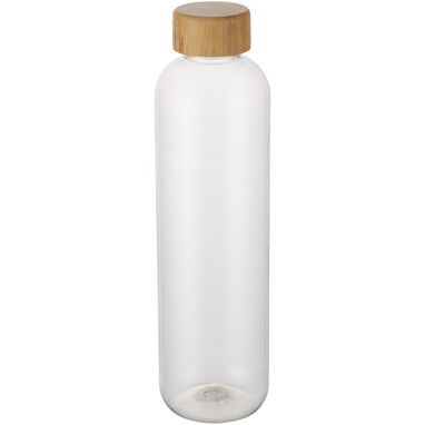 Бутылка для воды Ziggs из переработанного пластика емкостью 1000 мл, цвет прозрачный - 10077901- Фото №1