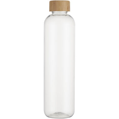 Бутылка для воды Ziggs из переработанного пластика емкостью 1000 мл, цвет прозрачный - 10077901- Фото №2