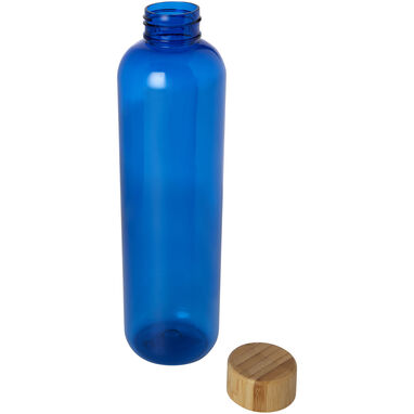Бутылка для воды Ziggs из переработанного пластика емкостью 1000 мл, цвет синий - 10077952- Фото №3