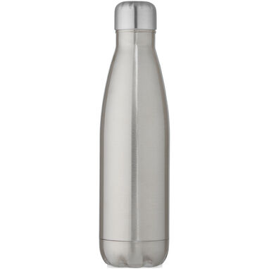 Бутылка Cove емкостью 500 мл из переработанной нержавеющей стали, сертифицированная RCS, с вакуумной изоляцией, цвет серебряный - 10079081- Фото №2