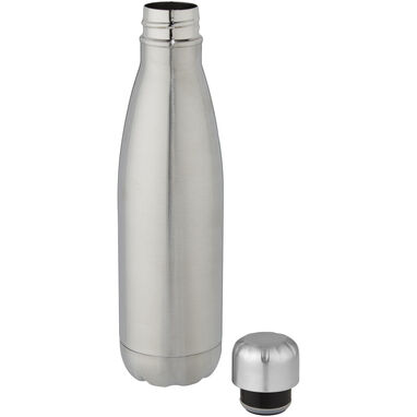 Пляшка Cove 500 мл із переробленої нержавіючої сталі, колір срібний - 10079081- Фото №3