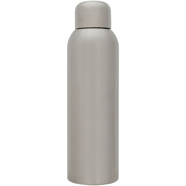 Пляшка для води Guzzle 820 мл із нержавіючої сталі, колір срібний - 10079181- Фото №2