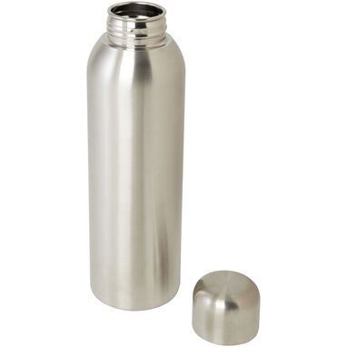 Пляшка для води Guzzle 820 мл із нержавіючої сталі, колір срібний - 10079181- Фото №3