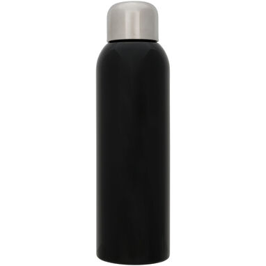Пляшка для води Guzzle 820 мл із нержавіючої сталі, колір чорний - 10079190- Фото №2