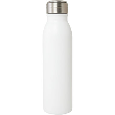Бутылка для воды Harper объемом 700 мл из нержавеющей стали, сертифицированная RCS, с металлической петлей, цвет белый - 10079201- Фото №2