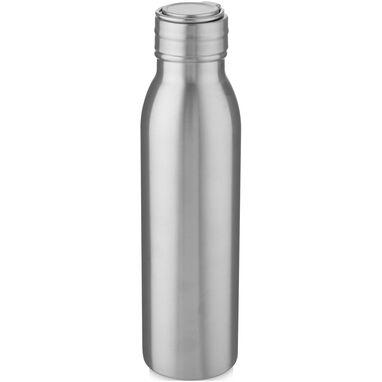 Бутылка для воды Harper объемом 700 мл из нержавеющей стали, сертифицированная RCS, с металлической петлей, цвет серебряный - 10079281- Фото №1