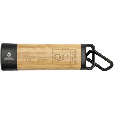 Ліхтарик Kuma з бамбука/RCS із переробленого пластику, колір натуральний - 10457006- Фото №4