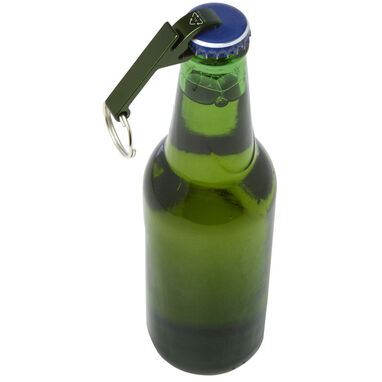 Відкривачка для пляшок і банок Tao RCS з переробленого алюмінію, колір зелений - 10457161- Фото №3