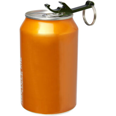 Відкривачка для пляшок і банок Tao RCS з переробленого алюмінію, колір зелений - 10457161- Фото №4