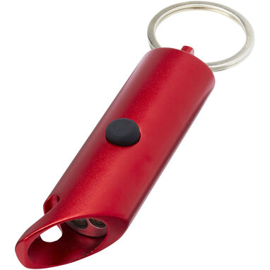 Світлодіодна лампа IPX із переробленого алюмінію Flare RCS і відкривачка для пляшок, колір червоний - 10457421- Фото №4