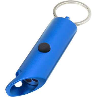 Світлодіодна лампа IPX із переробленого алюмінію Flare RCS і відкривачка для пляшок, колір синій - 10457453- Фото №4