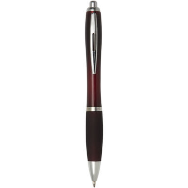 Шариковая ручка Nash с цветным корпусом и рукояткой, цвет мерлот - 10639922- Фото №1