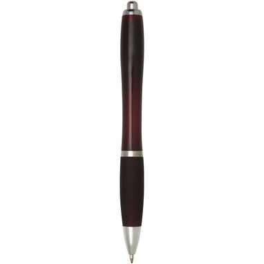Шариковая ручка Nash с цветным корпусом и рукояткой, цвет мерлот - 10639922- Фото №2