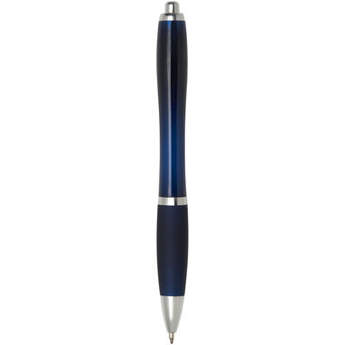Кулькова ручка Nash з кольоровим корпусом і ручкою, колір синій - 10639955- Фото №2