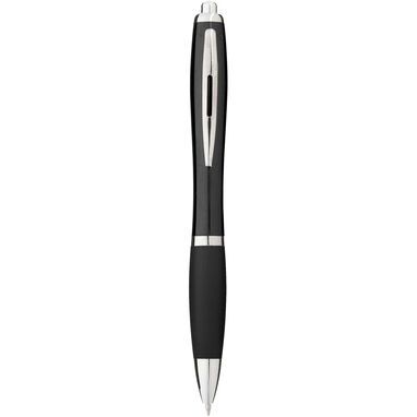 Кулькова ручка Nash з кольоровим корпусом і ручкою, колір чорний - 10639990- Фото №1