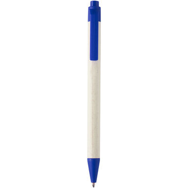 Кулькова ручка Dairy Dream із перероблених пакетів з-під молока, колір синій - 10780753- Фото №1