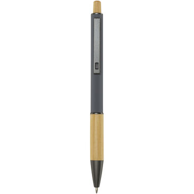 Кулькова ручка Darius з переробленого алюмінію, колір сірий - 10787682- Фото №1