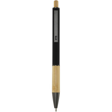 Шариковая ручка Darius из переработанного алюминия, цвет черный - 10787690- Фото №1