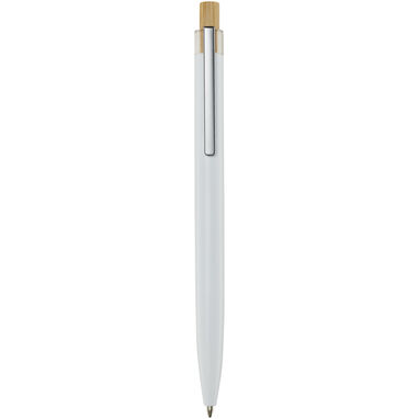 Кулькова ручка Nooshin з переробленого алюмінію, колір білий - 10787801- Фото №1
