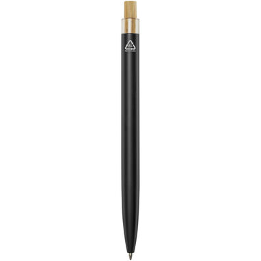 Кулькова ручка Nooshin з переробленого алюмінію, колір чорний - 10787890- Фото №2