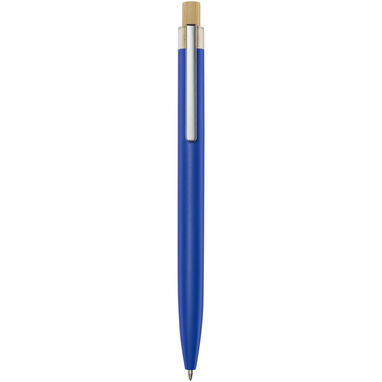 Шариковая ручка Nooshin из переработанного алюминия, цвет синий - 10787952- Фото №1