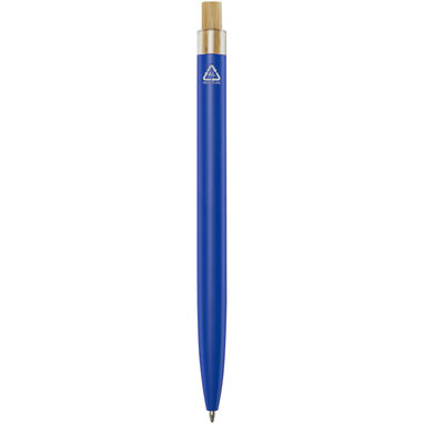 Шариковая ручка Nooshin из переработанного алюминия, цвет синий - 10787952- Фото №2
