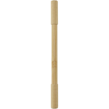 Двойная бамбуковая ручка Samambu, цвет натуральный - 10789106- Фото №1