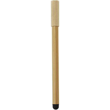 Бамбуковая бесчернильная ручка, цвет натуральный - 10789506- Фото №3