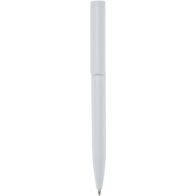 Кулькова ручка Unix із переробленого пластику, колір білий - 10789601- Фото №1