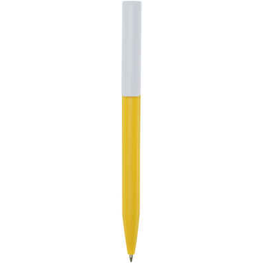 Кулькова ручка Unix із переробленого пластику, колір жовтий - 10789611- Фото №1